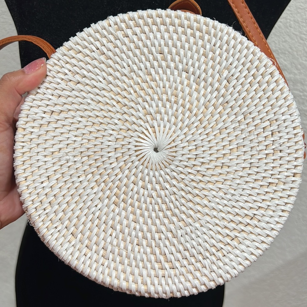 Bali Rattan Bag Crossbody - Picture 7 of 12